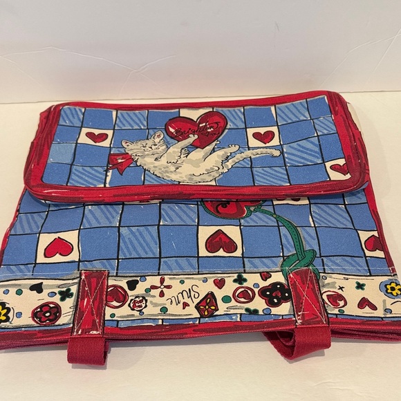 Brighton Love Sparkle Colorful Tote Bag with Red Handles NWT - Picture 6 of 7